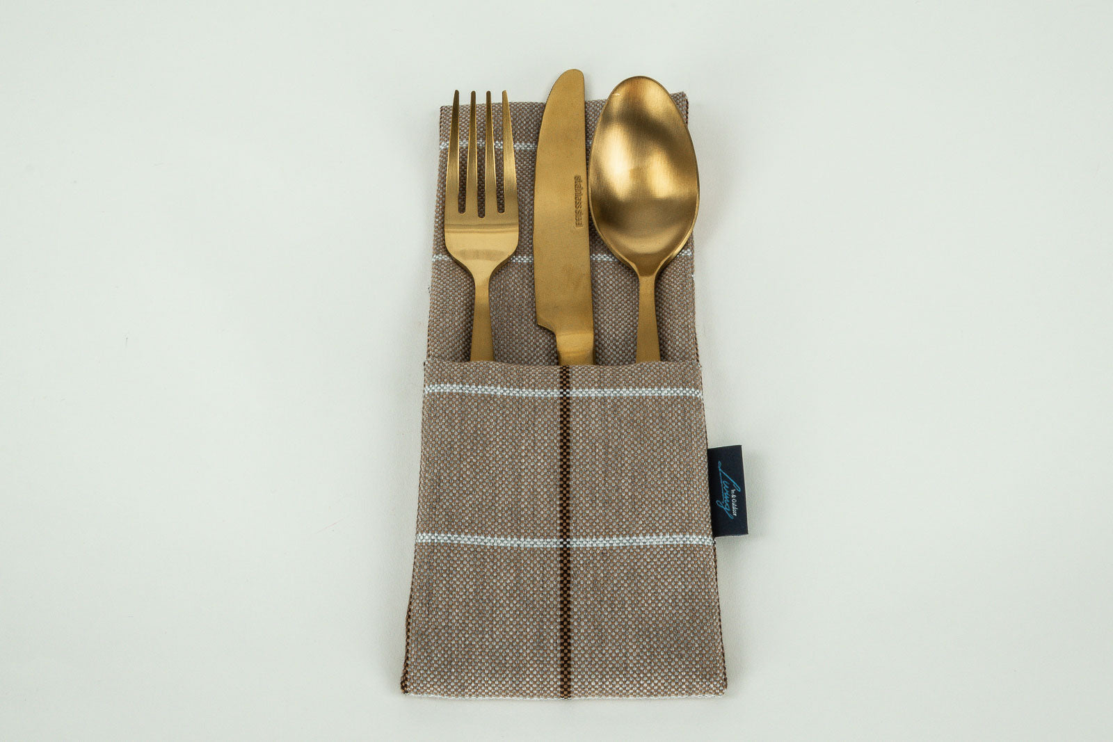Landhaus Bestecktasche Café (2er Set)