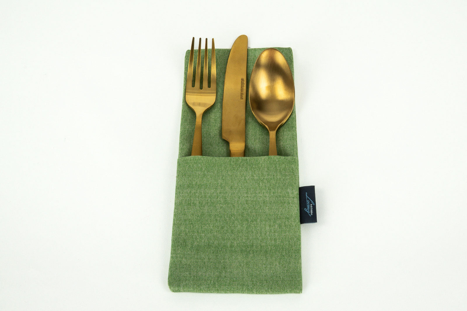 Dschungel Bestecktasche Salvador Grün (2er Set)