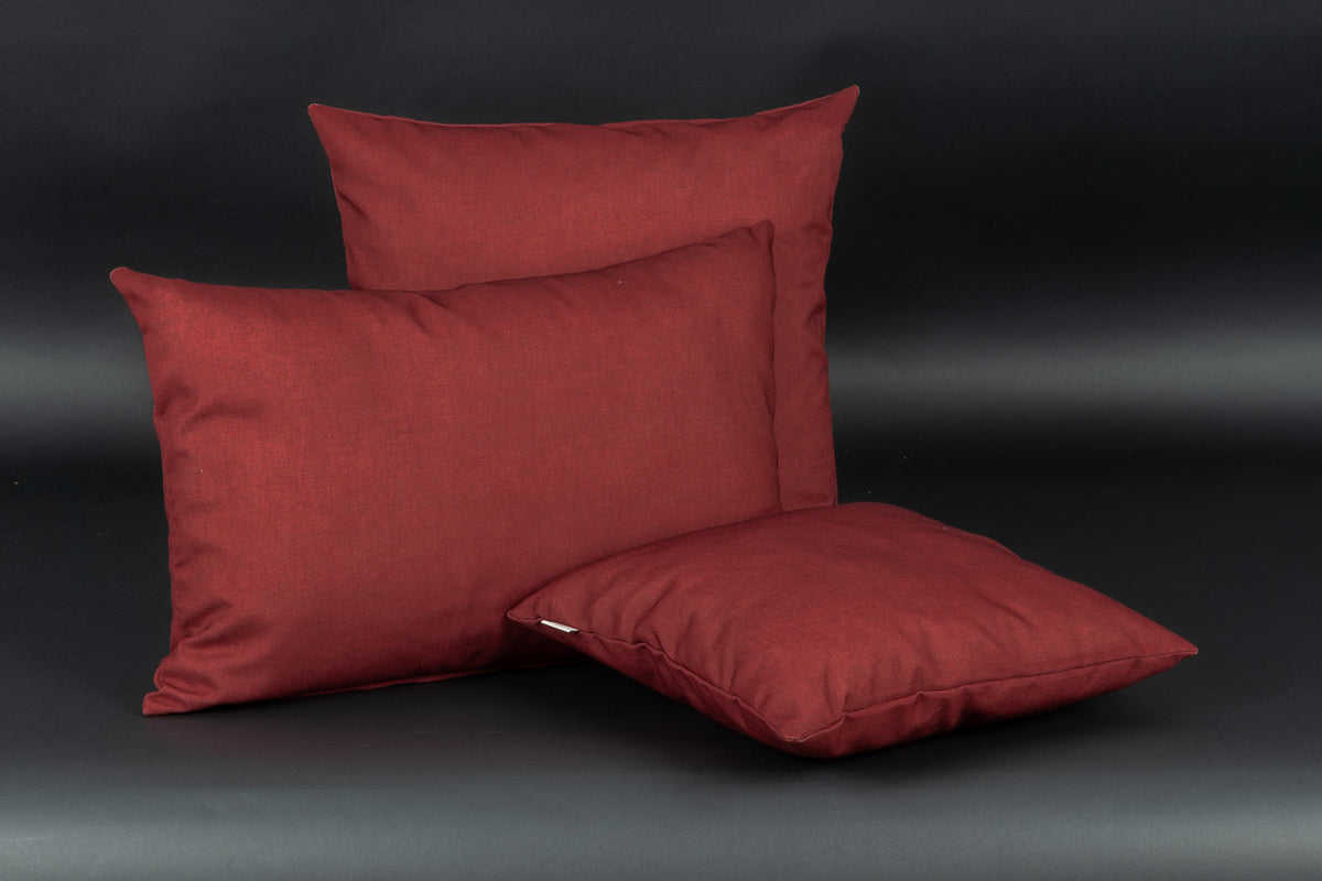 Winter Uni Kissen Rot