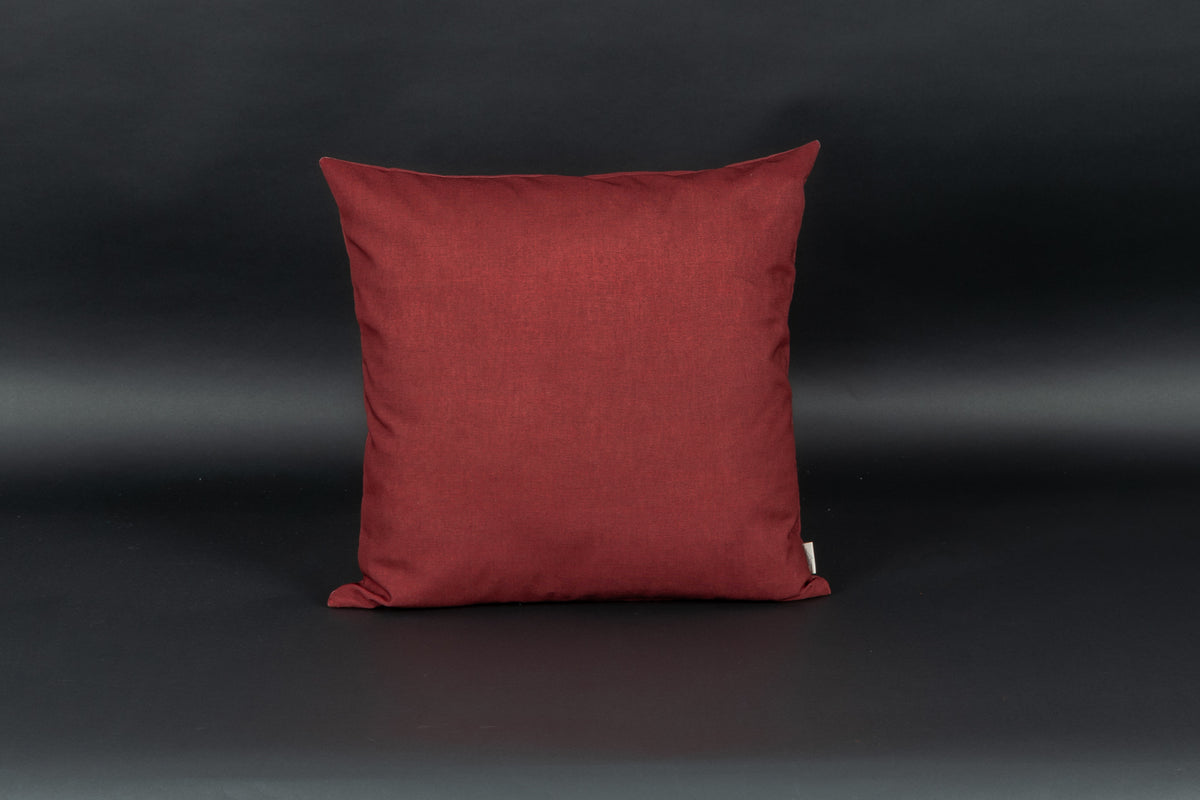 Winter Uni Kissen Rot