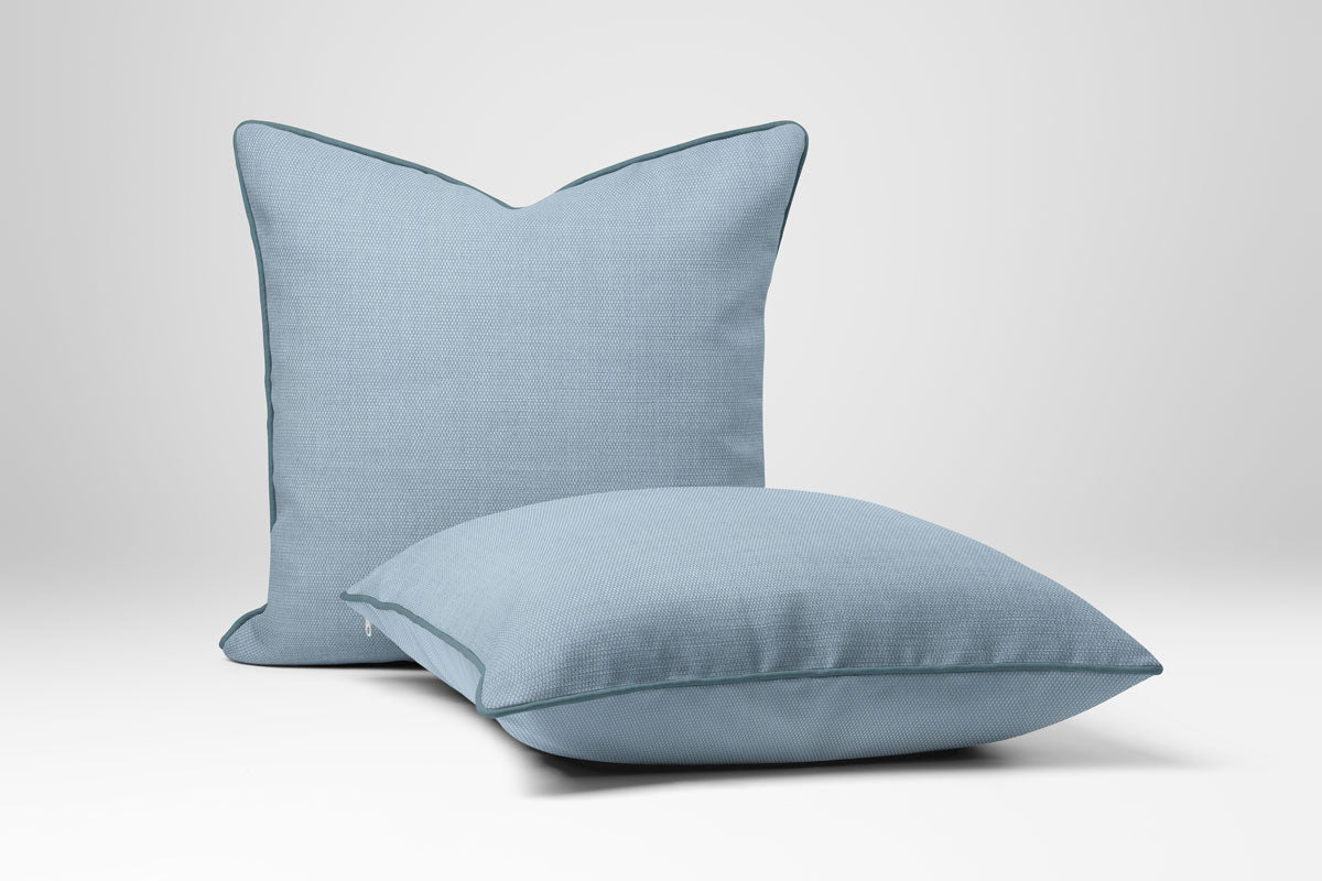 Diamant Kederkissen Hellblau