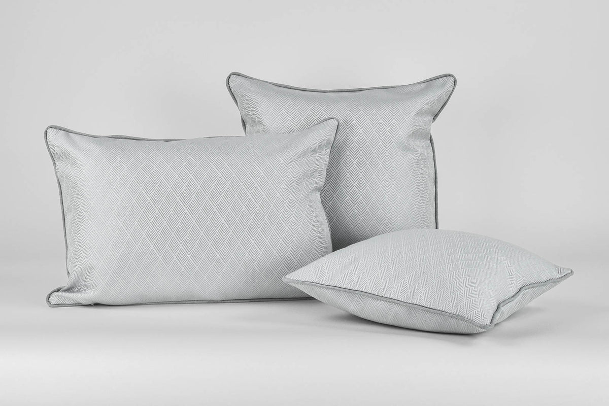 Raute Kederkissen Grau