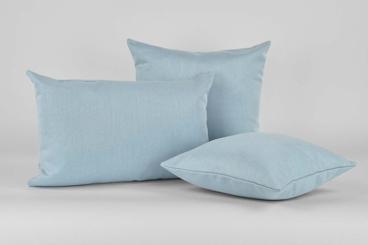 Diamant Kissen Hellblau