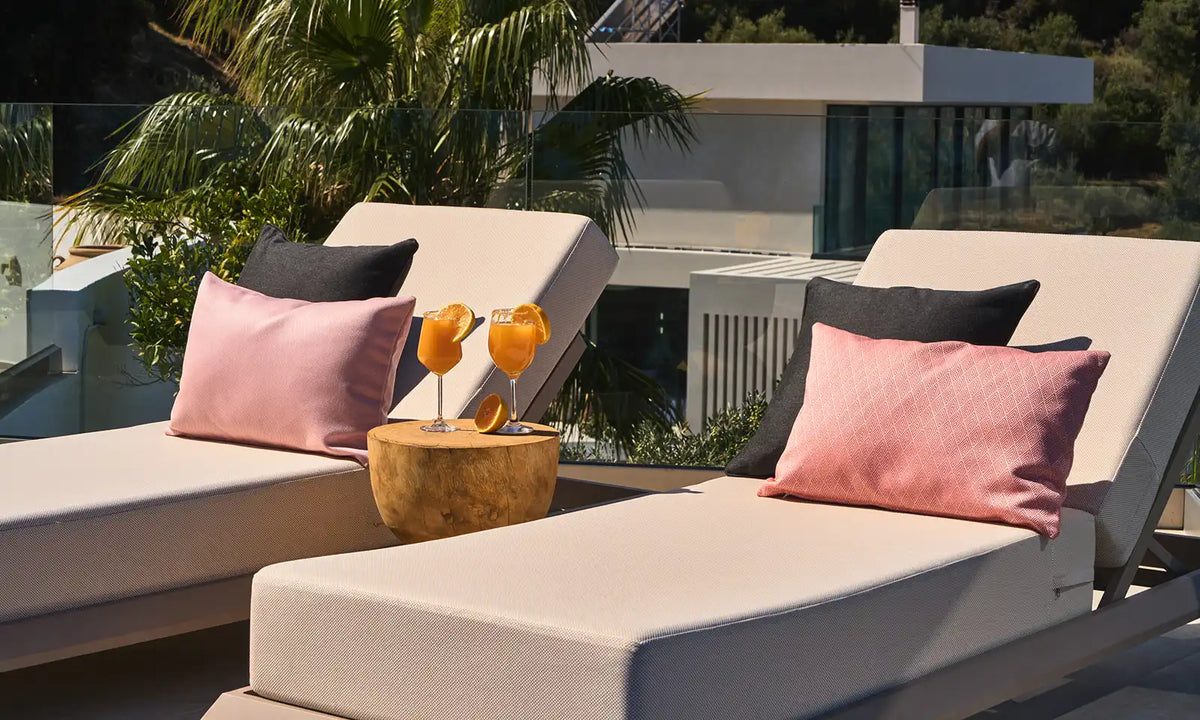 Panama Uni Kissen Schwarz