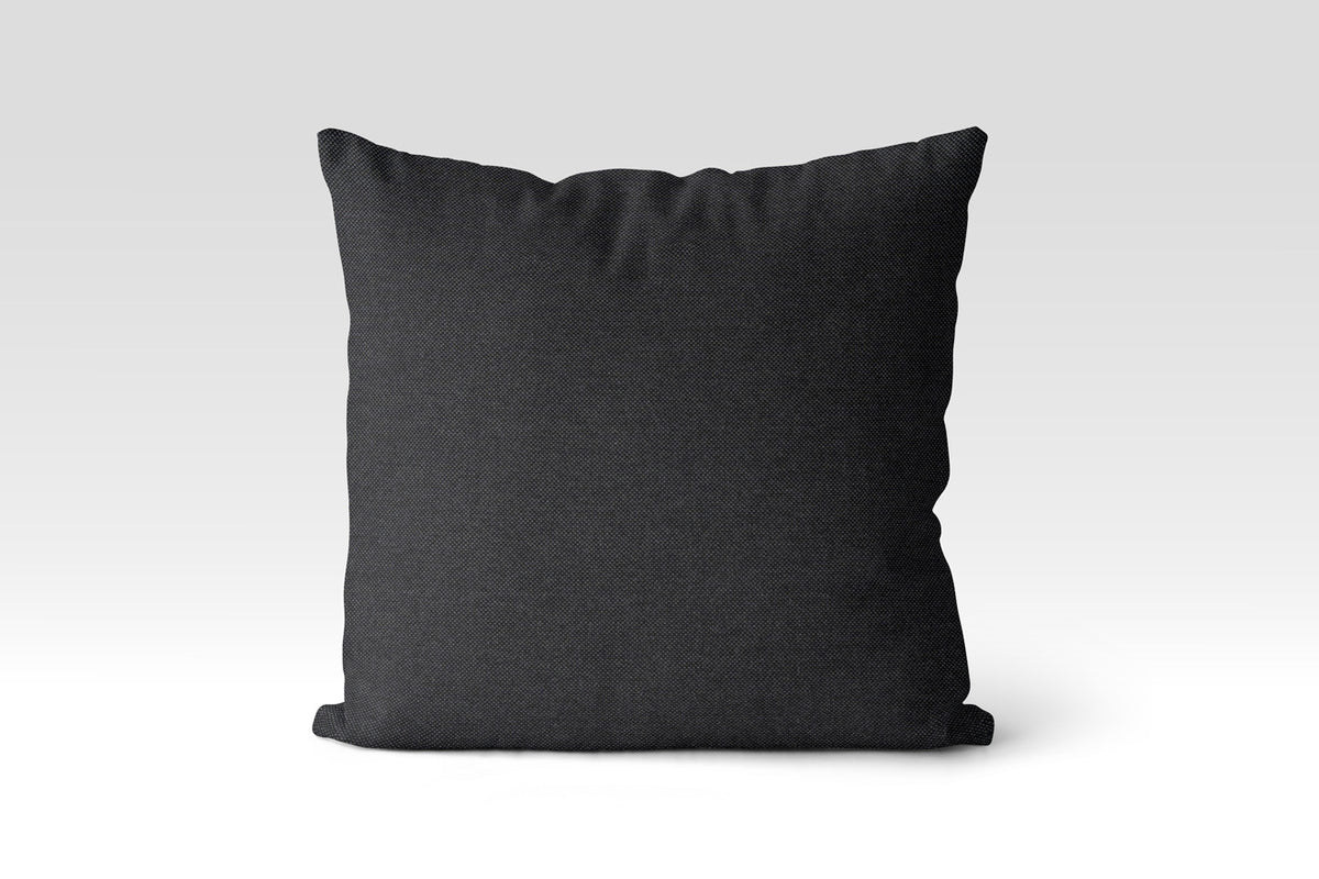 Panama Uni Kissen Schwarz