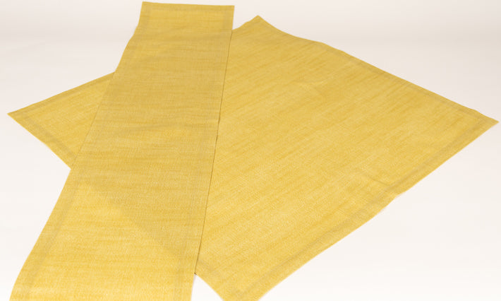 Salvador Tischtextilien Ocker