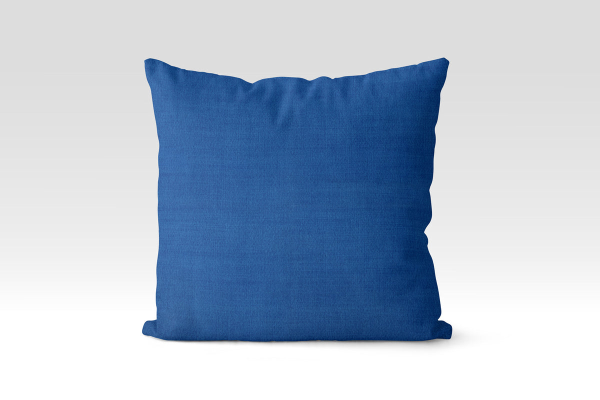 Salvador Uni Kissen Blau