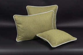 Signature Kederkissen Oliv/Hellgrau