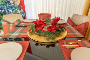 Winter Uni Platzset Rot (2er Set)