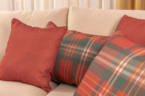 Winter Uni Kissen Rot