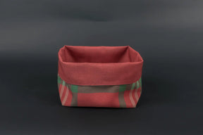 Winterkaro Brotkorb Rot