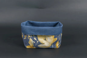 Winterblüte Brotkorb Blau