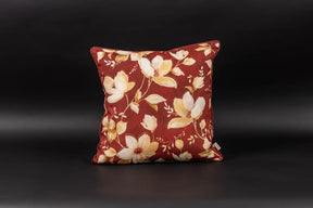 Winterblüte Kederkissen Rot