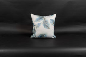 Leaves Kederkissen Petrol