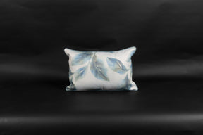 Leaves Kederkissen Petrol