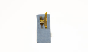 Salvador Bestecktasche Morgenblau (2er Set)