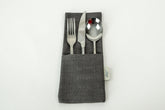 Moonlight Bestecktasche Salvador Dunkelgrau (2er Set)