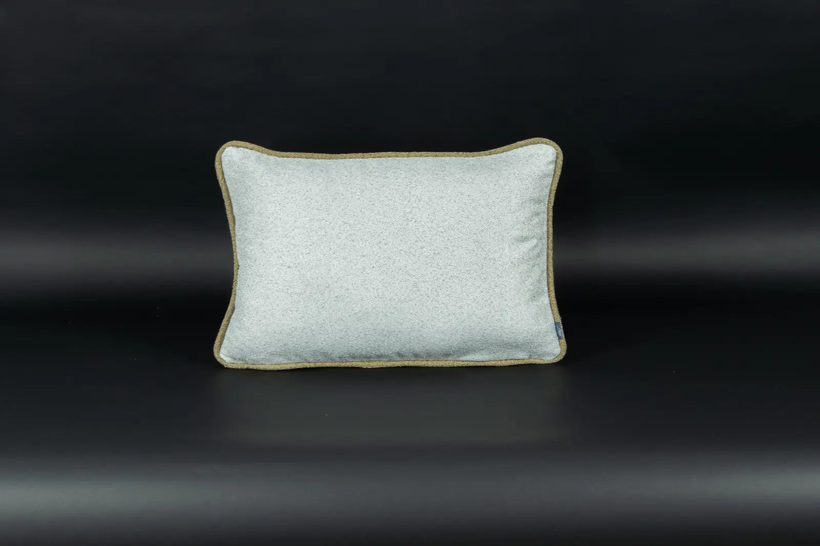 Signature Kederkissen Hellgrau/Oliv