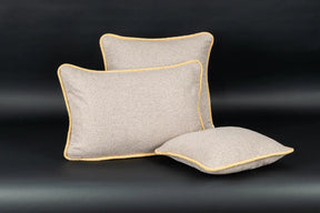 Signature Kederkissen Stone/Senf