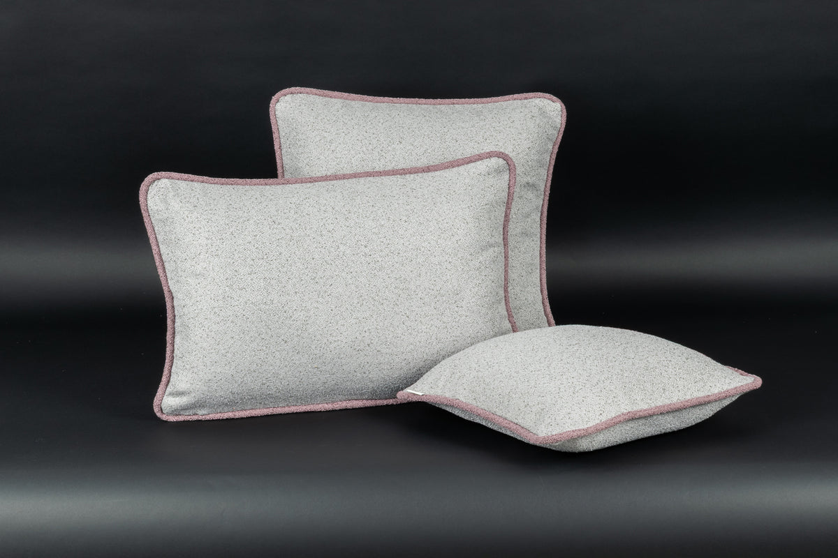 Signature Kederkissen Grau/Flieder