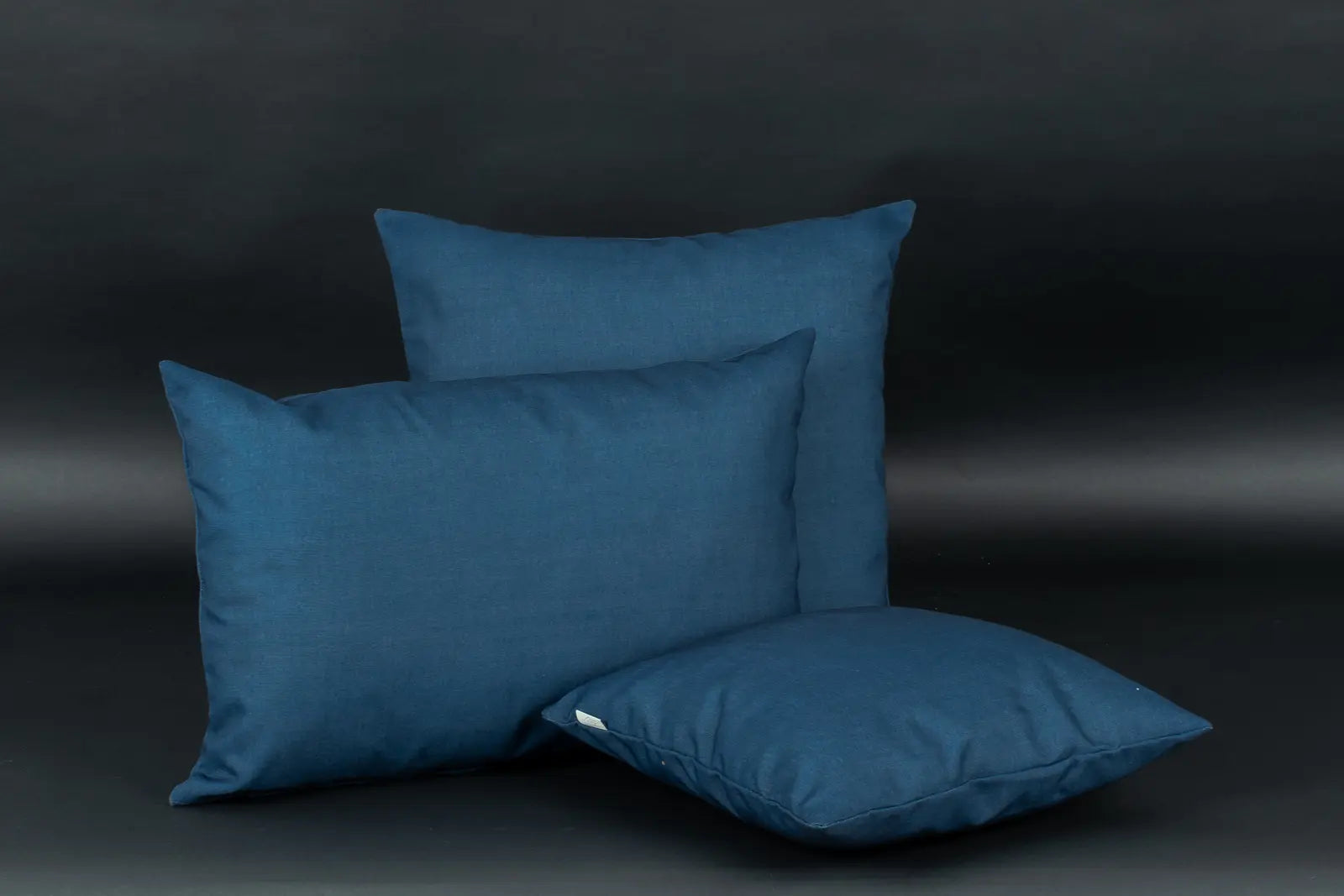 Winter Uni Kissen Blau