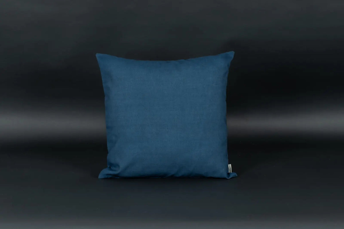 Winter Uni Kissen Blau