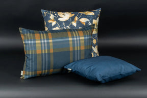 Winter Uni Kissen Blau