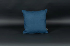 Winter Uni Kederkissen Blau