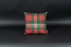 Winterkaro Kissen Rot