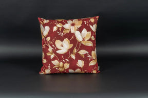 Winterblüte Kissen Rot