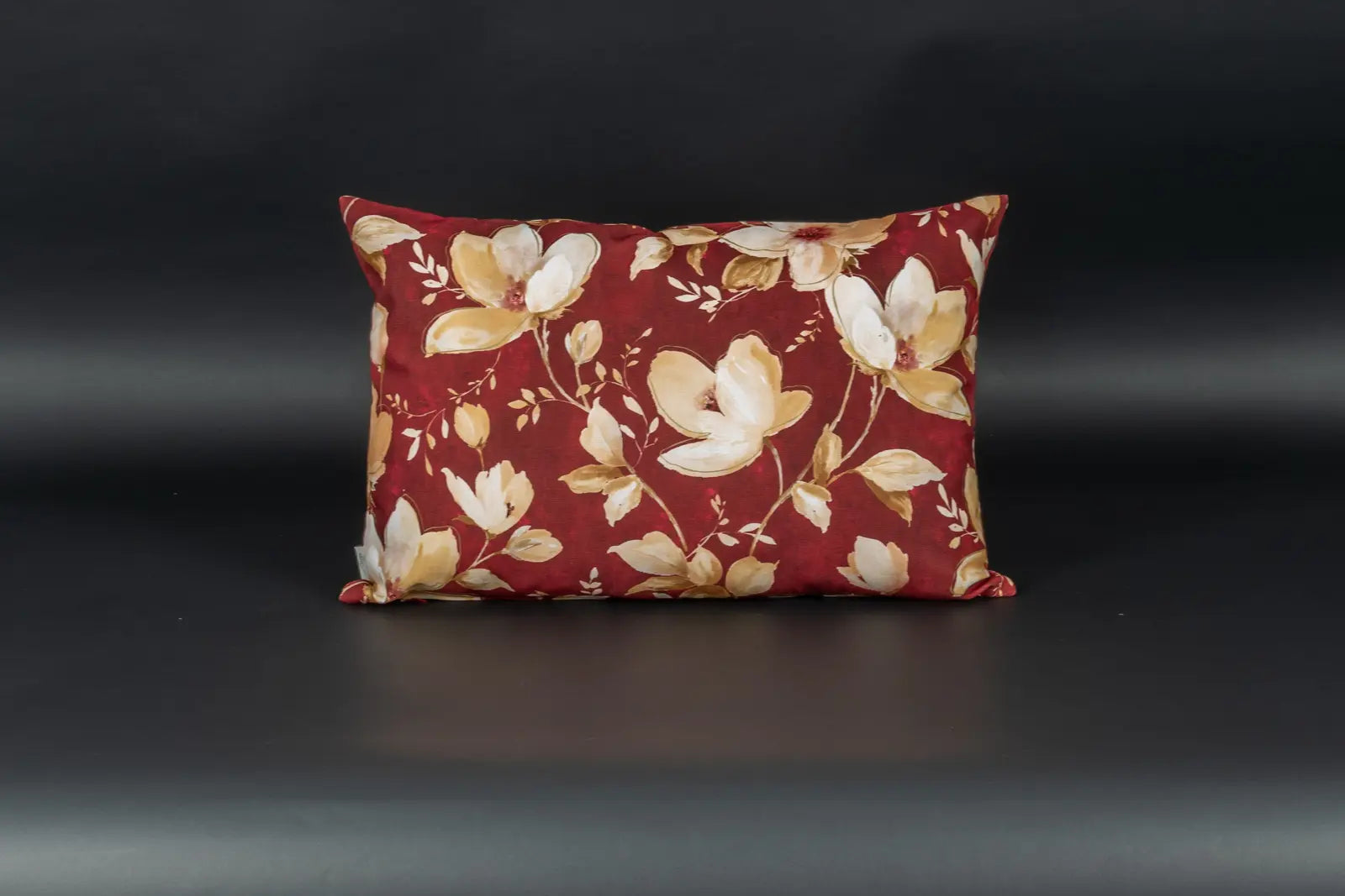 Winterblüte Kissen Rot