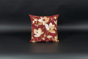 Winterblüte Kissen Rot