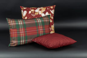 Winter Uni Kissen Rot