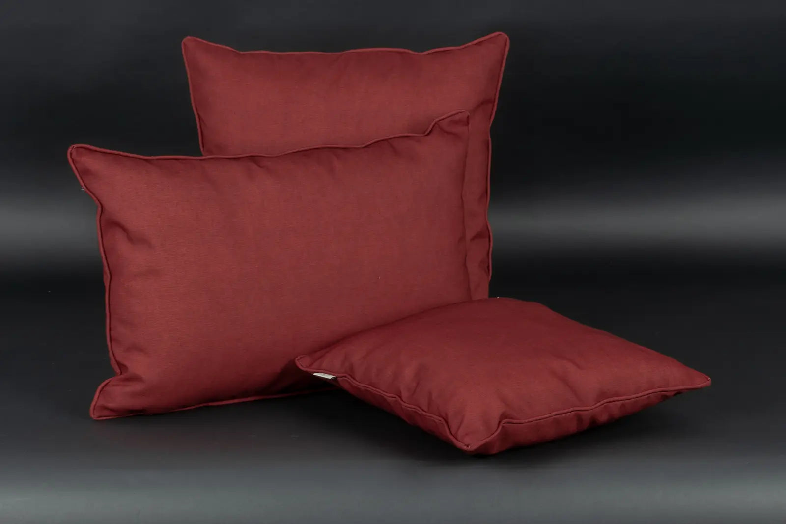 Winter Uni Kederkissen Rot