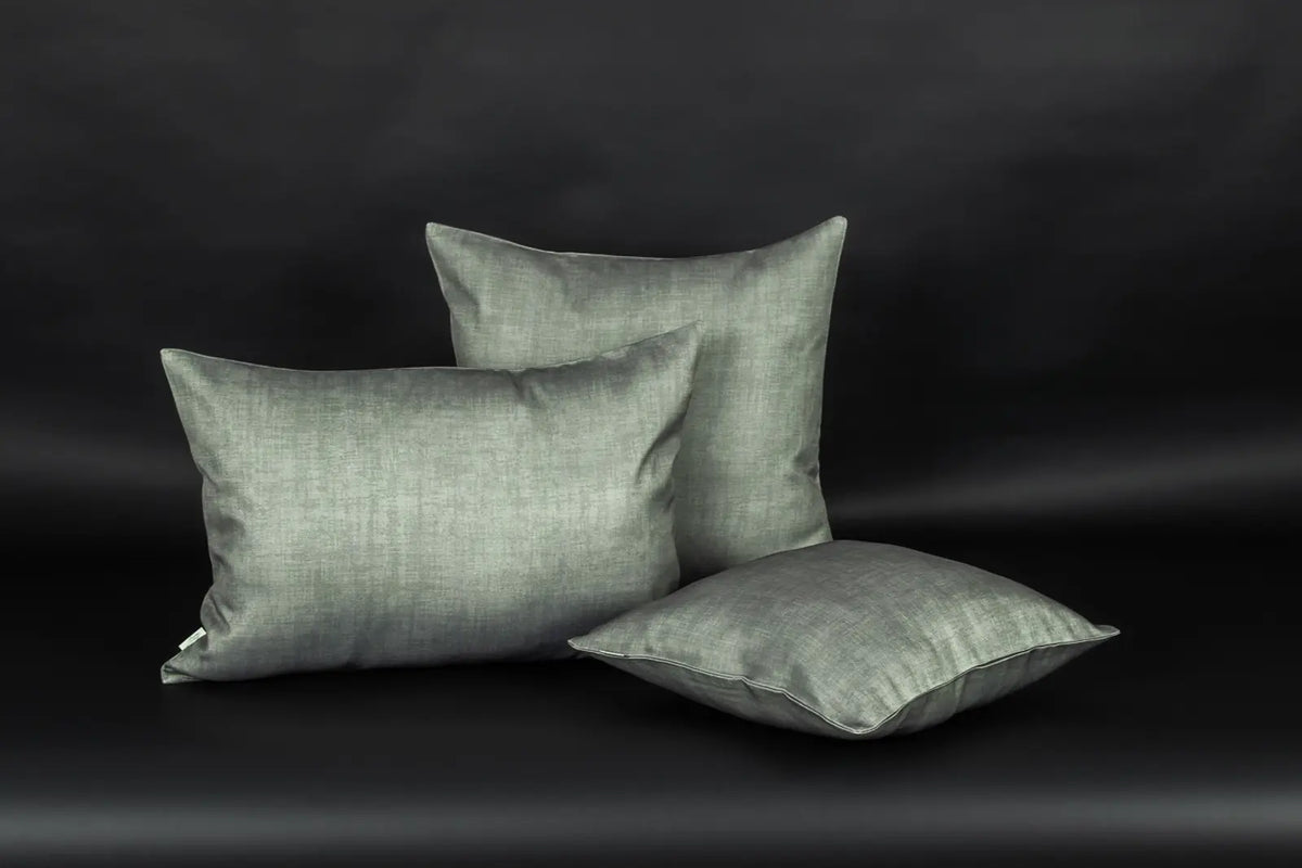 Peru Kissen Graugrün