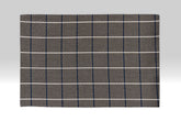 Landhaus Platzset Anthrazit (2er Set)