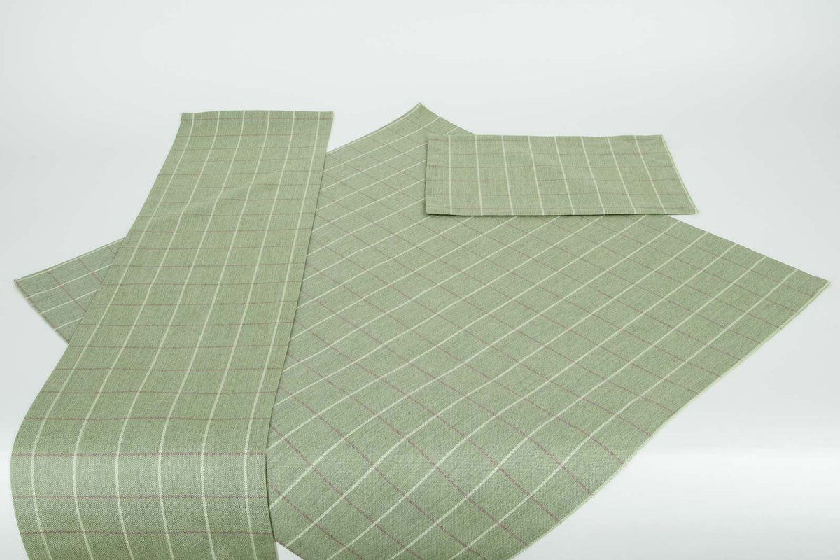 Landhaus Tischtextilien Mint