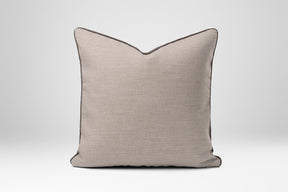 Panama Kederkissen Landhaus Sand/Braun