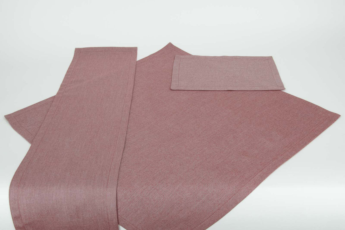 Panama Tischtextilien Rot