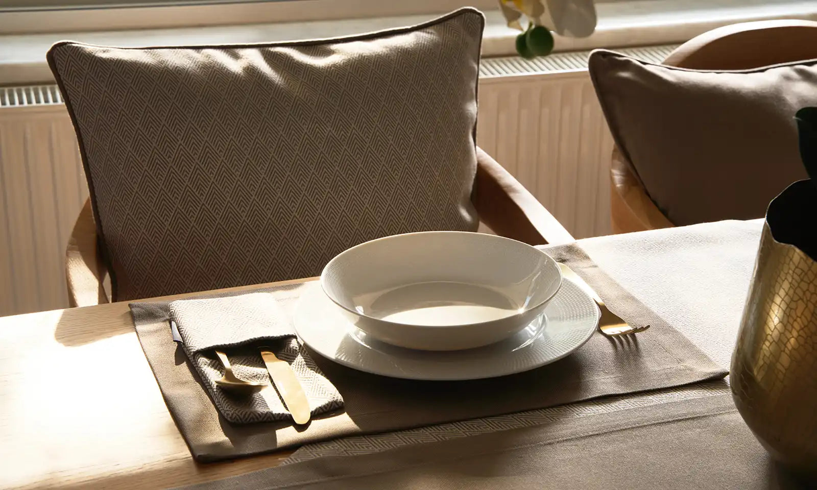 Panama Tischtextilien Mineral