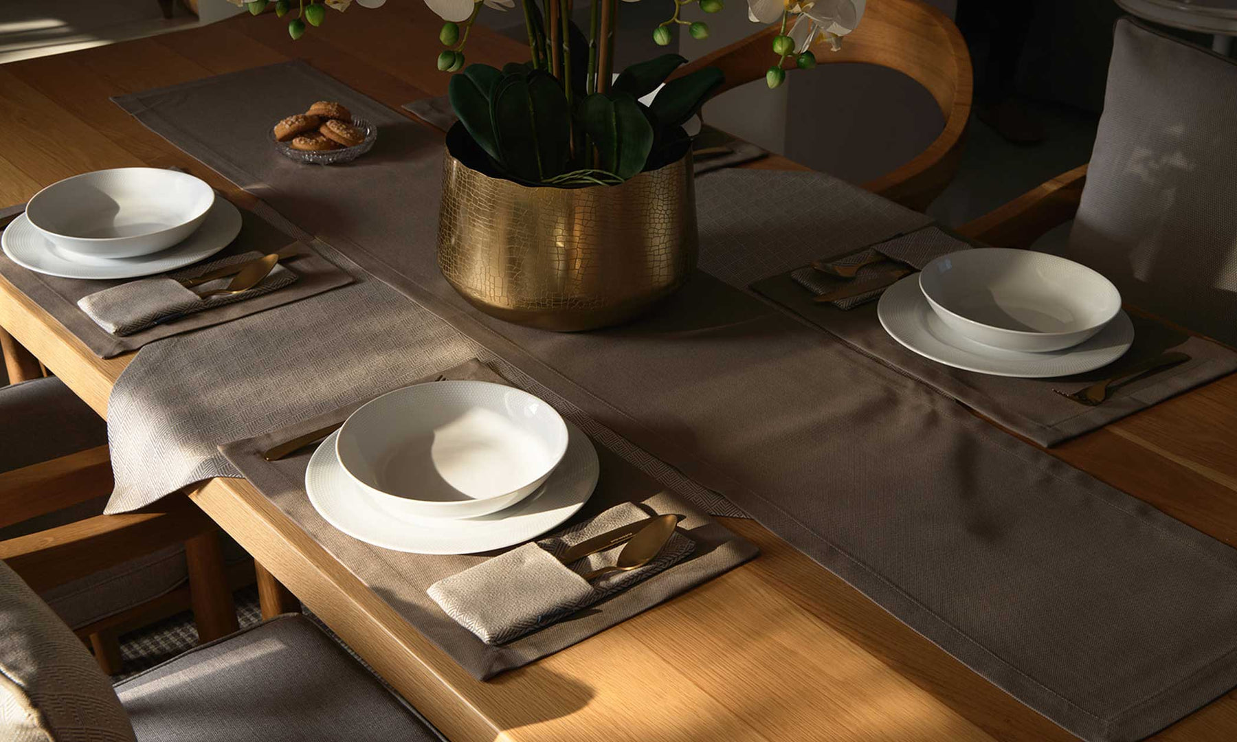 Diamant Tischtextilien Mineral