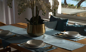 Raute Tischtextilien Hellblau