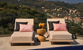 Panama Uni Kissen Schwarz