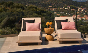 Diamant Kederkissen Orange