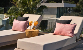 Panama Uni Kissen Schwarz