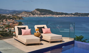 Diamant Kissen Orange