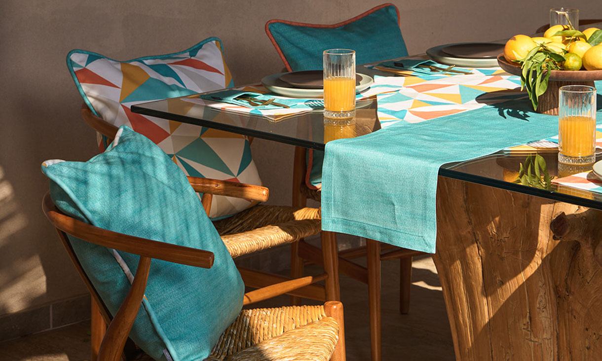 Salvador Bestecktasche Türkis (2er Set)