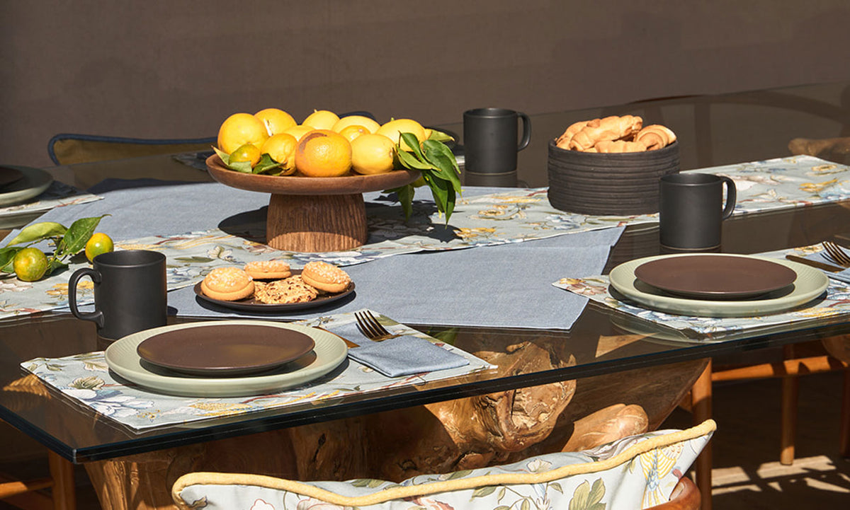 Salvador Platzset Morgenblau (2er Set)