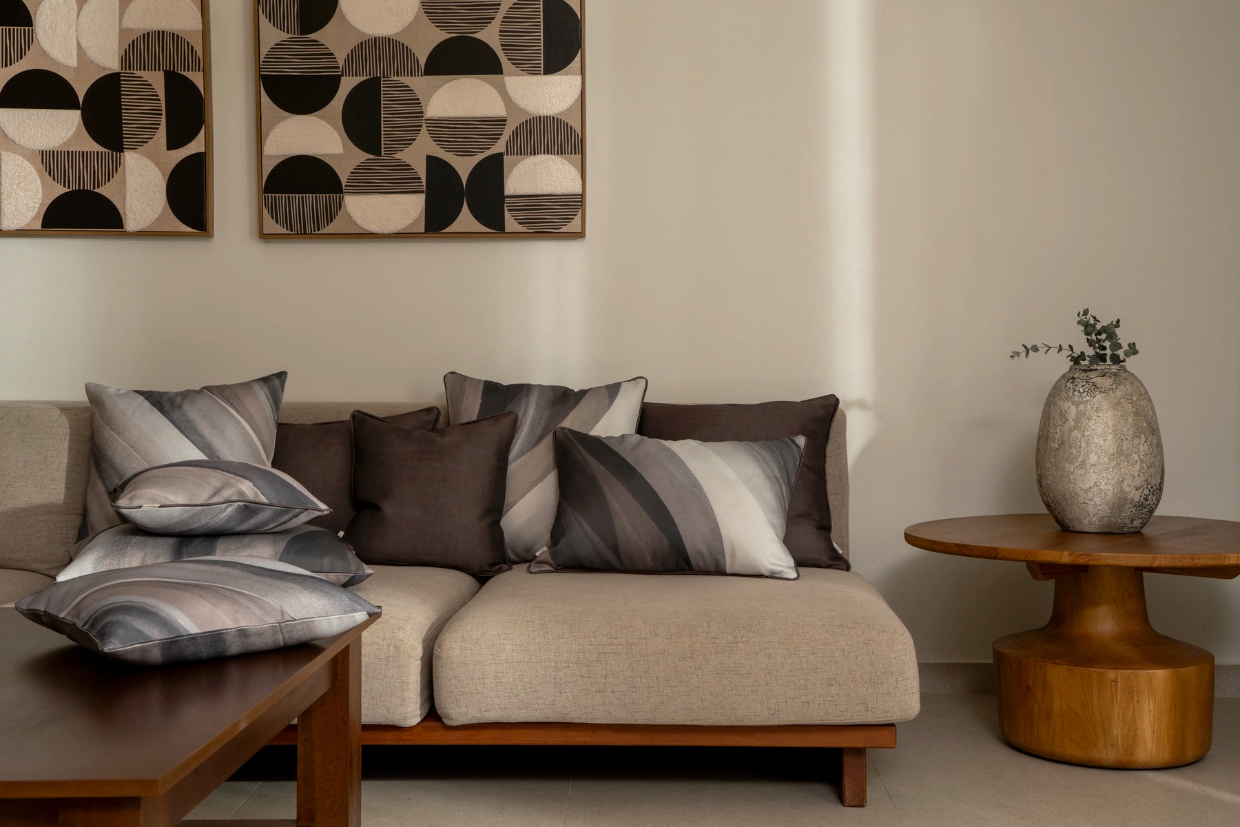 Mistral Kissen Braun