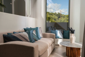 Peru Kissen Dunkelgrau